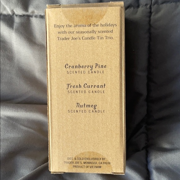 Trader Joe’s Accents Trader Joes Candle Tin Trio Poshmark